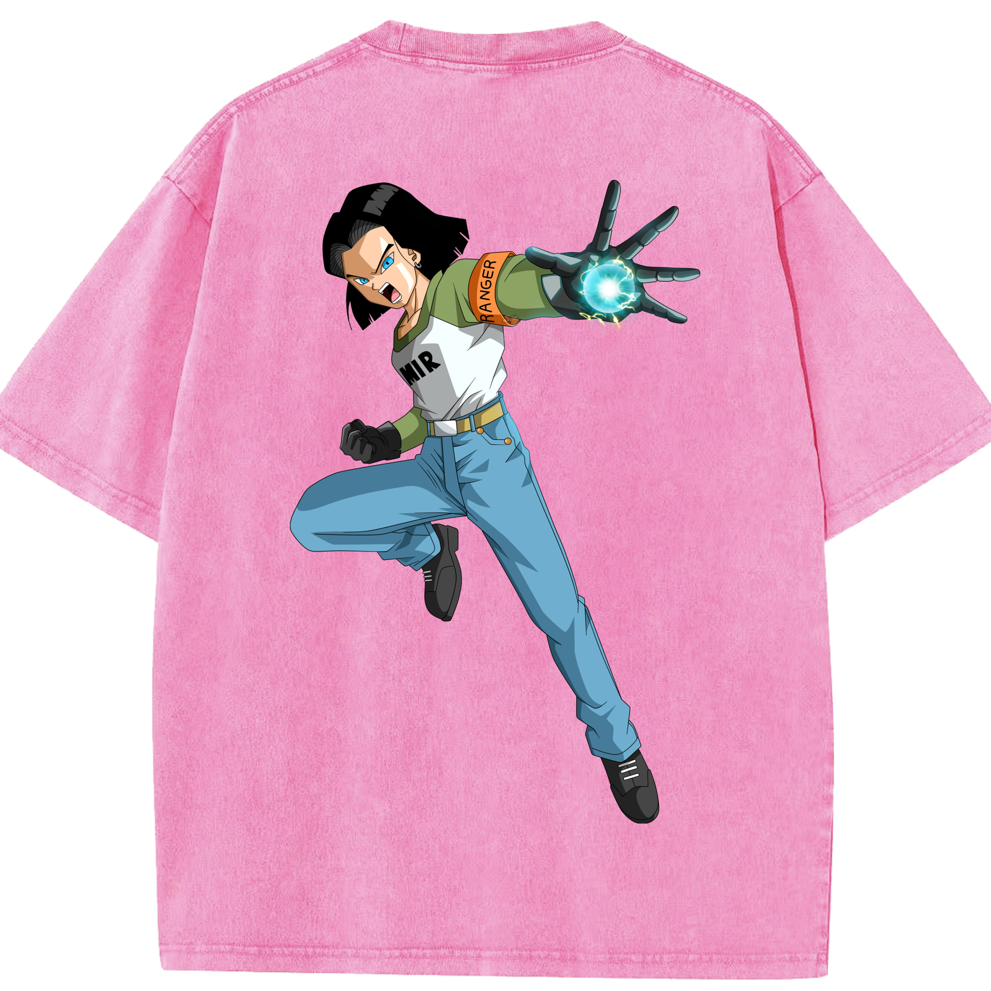 （画像用） ドラゴンボール DRAGON BALL 綿100% ヴィンテージ風 半袖Tシャツ（背面プリント）